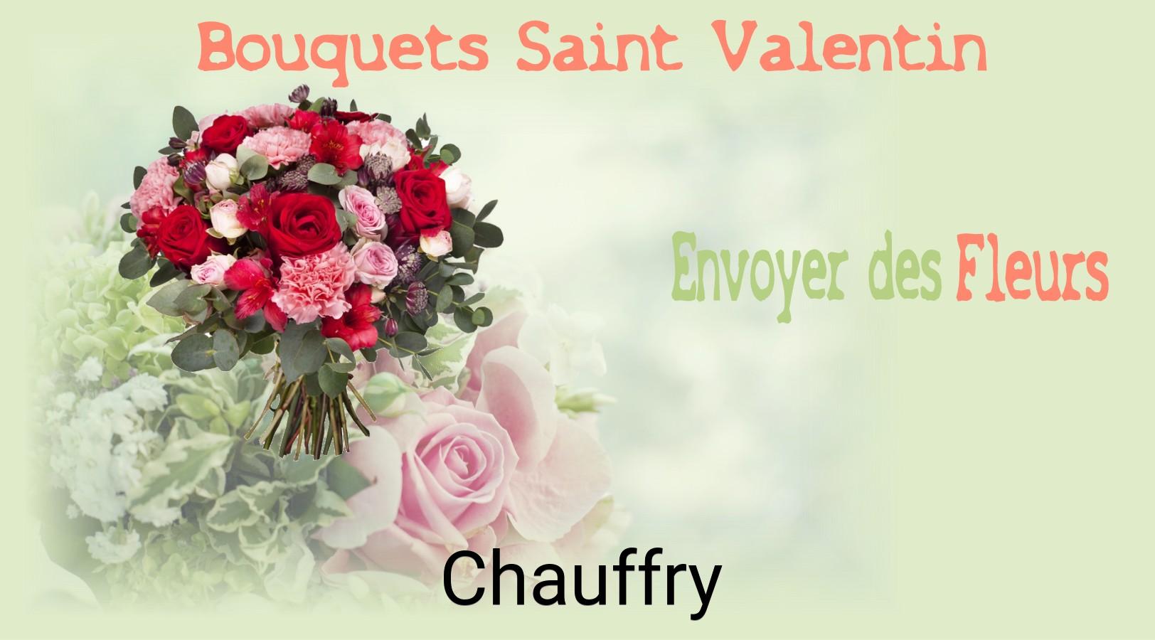 Roses de Saint-Valentin livrées à Chauffry